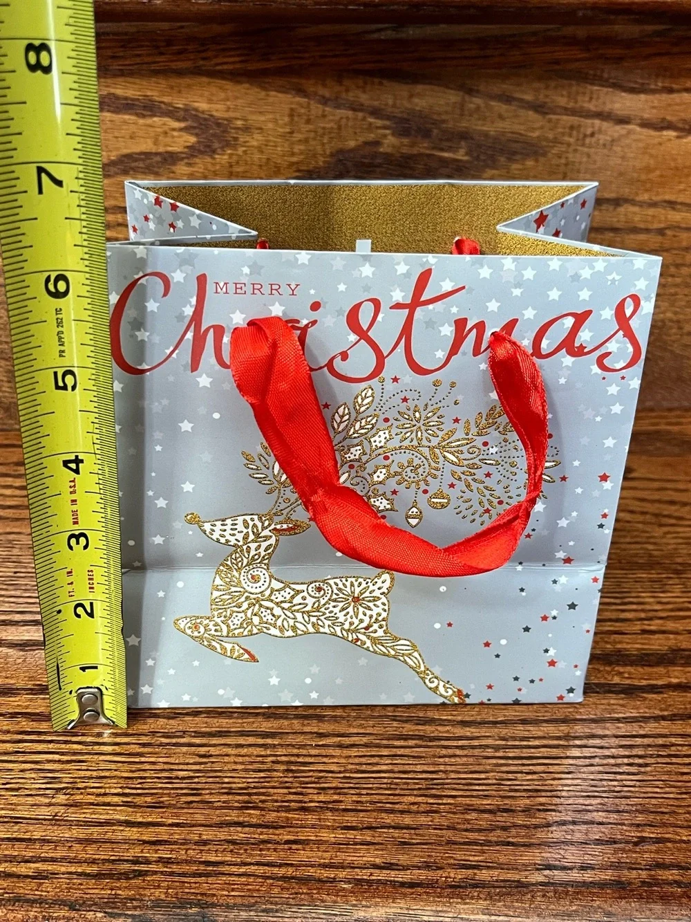 Lot of 3 Holiday Christmas Gift Bags